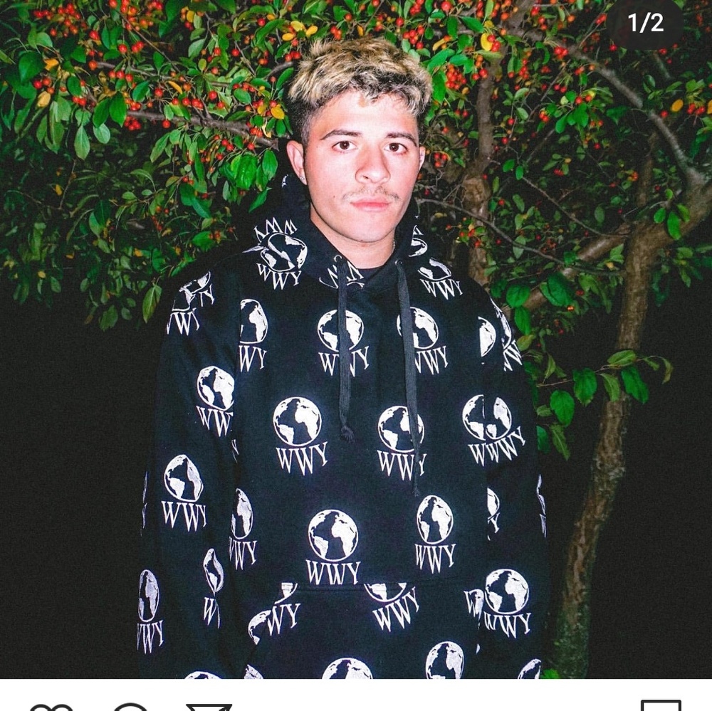 WWY REFLECTIVE ALL OVER HOODIE